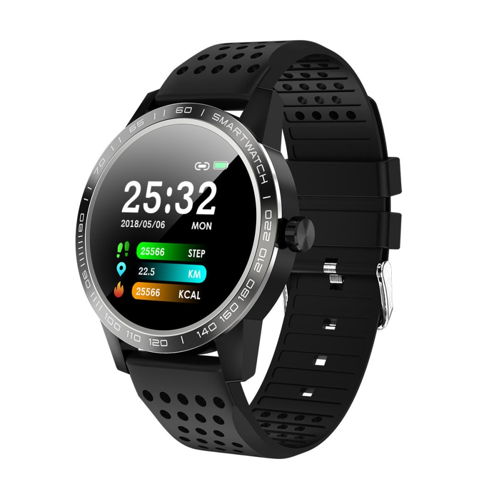 T2 1.3' Big Screen IP68 24-hour Heart Rate Sports Mode Long Battery Life Smart Watch - Black - Image 2