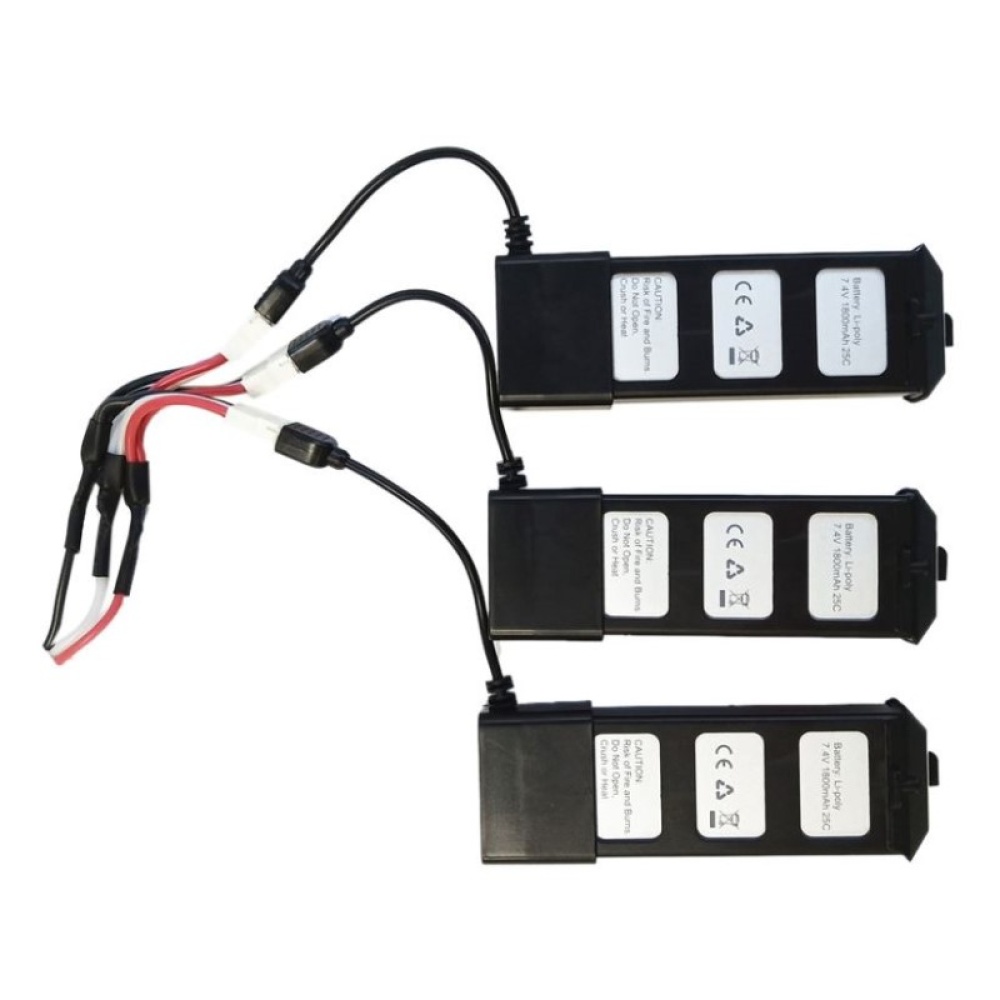 Battery Balance Charger 3 in 1 Charging Cable Adapter for MJX B5W F20 Bugs 5W JJRC X5 RC Quadcopter Drone default - Image 2