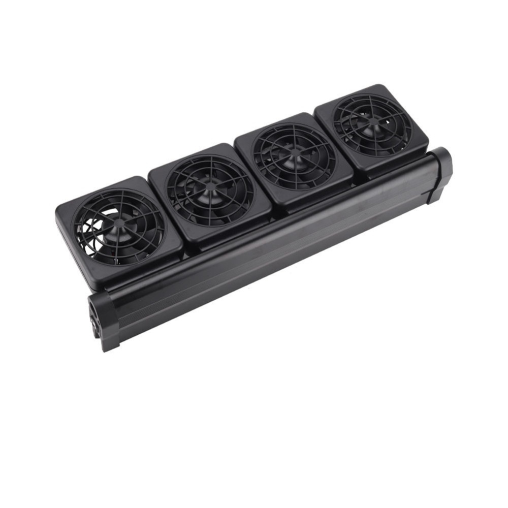 Aquarium Fishbowl Cooling System Fan Control Chiller Reduce Water Temperature 1/2/3/4 RJ/US Plug WWF 2 heads - Image 3