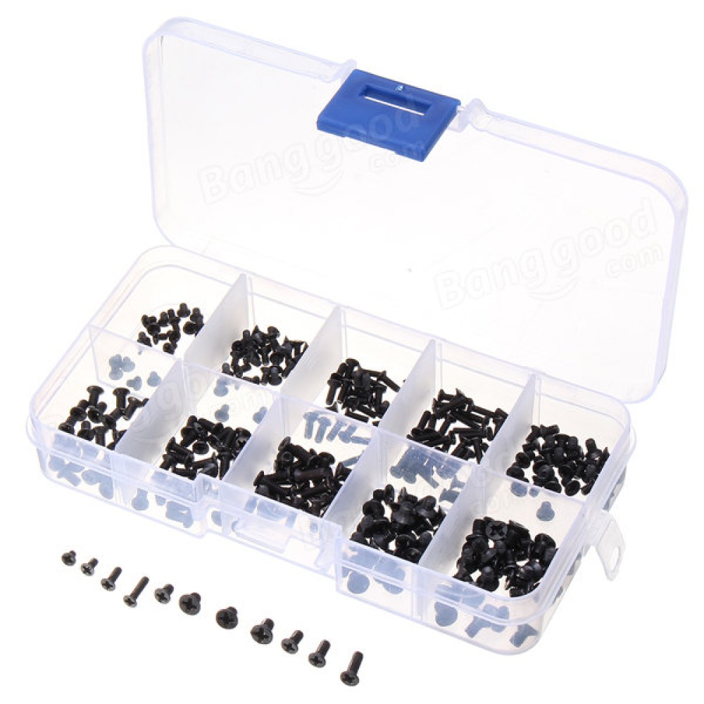 300Pcs M2/M2.5/M3 Laptop Screws Box Set for HP Lenovo SAMSUNG IBM - Image 2