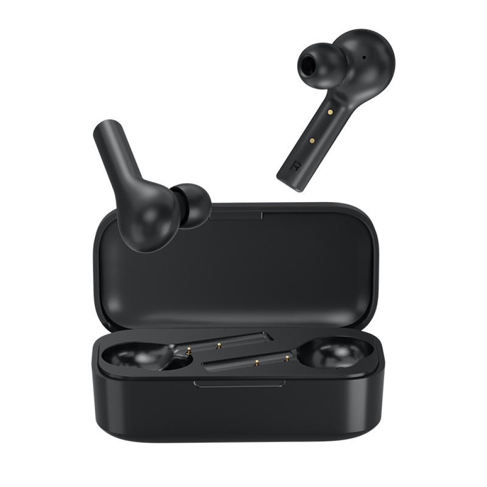 QCY T5 TWS bluetooth 5.0 Earphone HiFi Stereo AAC Smart Touch HD Calls Headphone from Eco-System - Black - Image 2