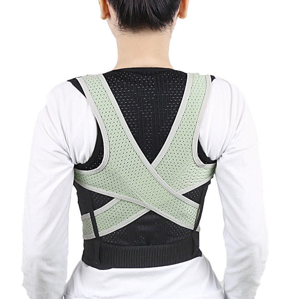 KALOAD Back Support Adjustable Breathable Posture Corrector Braces Humpback Correction Belt - XXXL