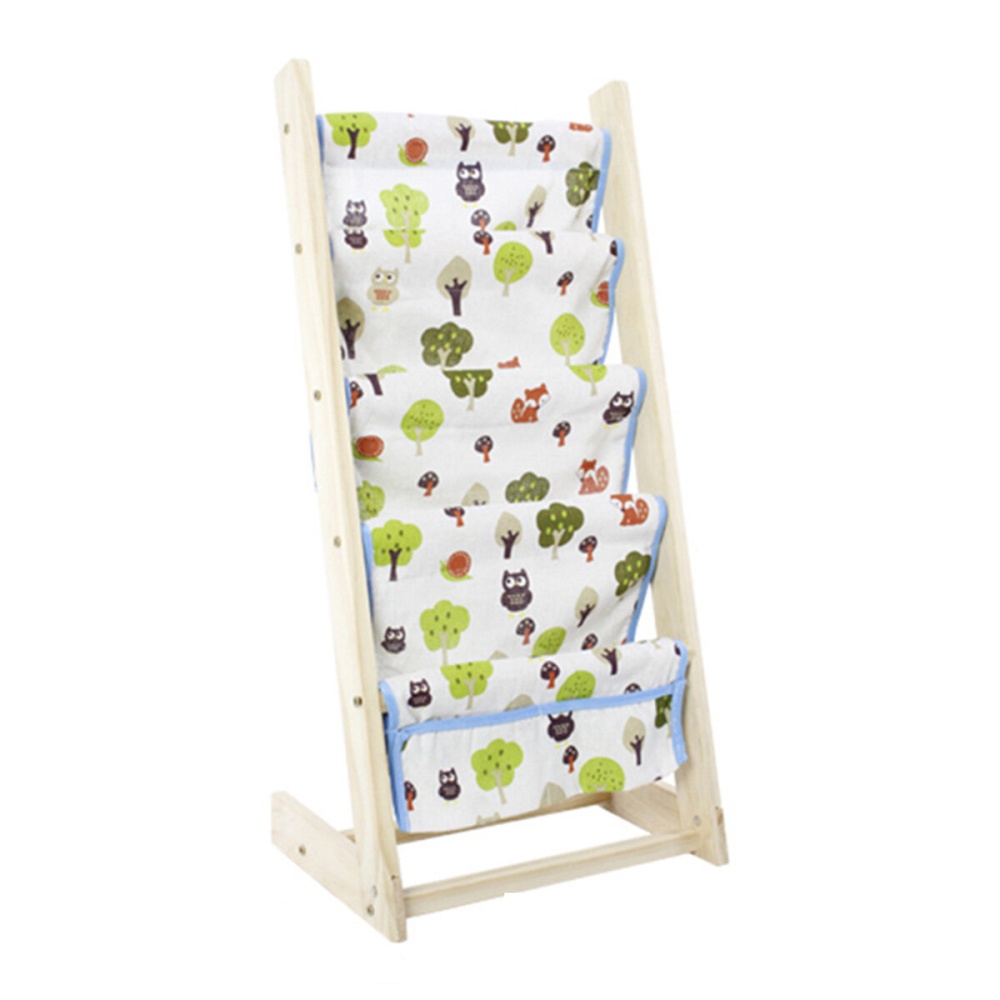 Children's Bookshelf Baby Storage Shelf Toy Storage Cabinet for Home Office - #1 - Image 2