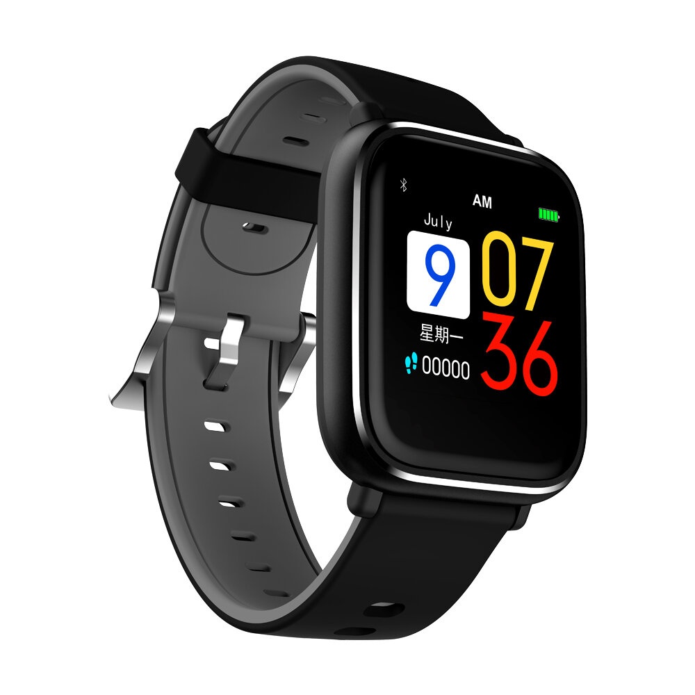 Q58S 3D Dynamic Icon Full Touch Screen Heart Rate Blood Pressure Monitor Sport Modes Smart Watch - Orange - Image 2