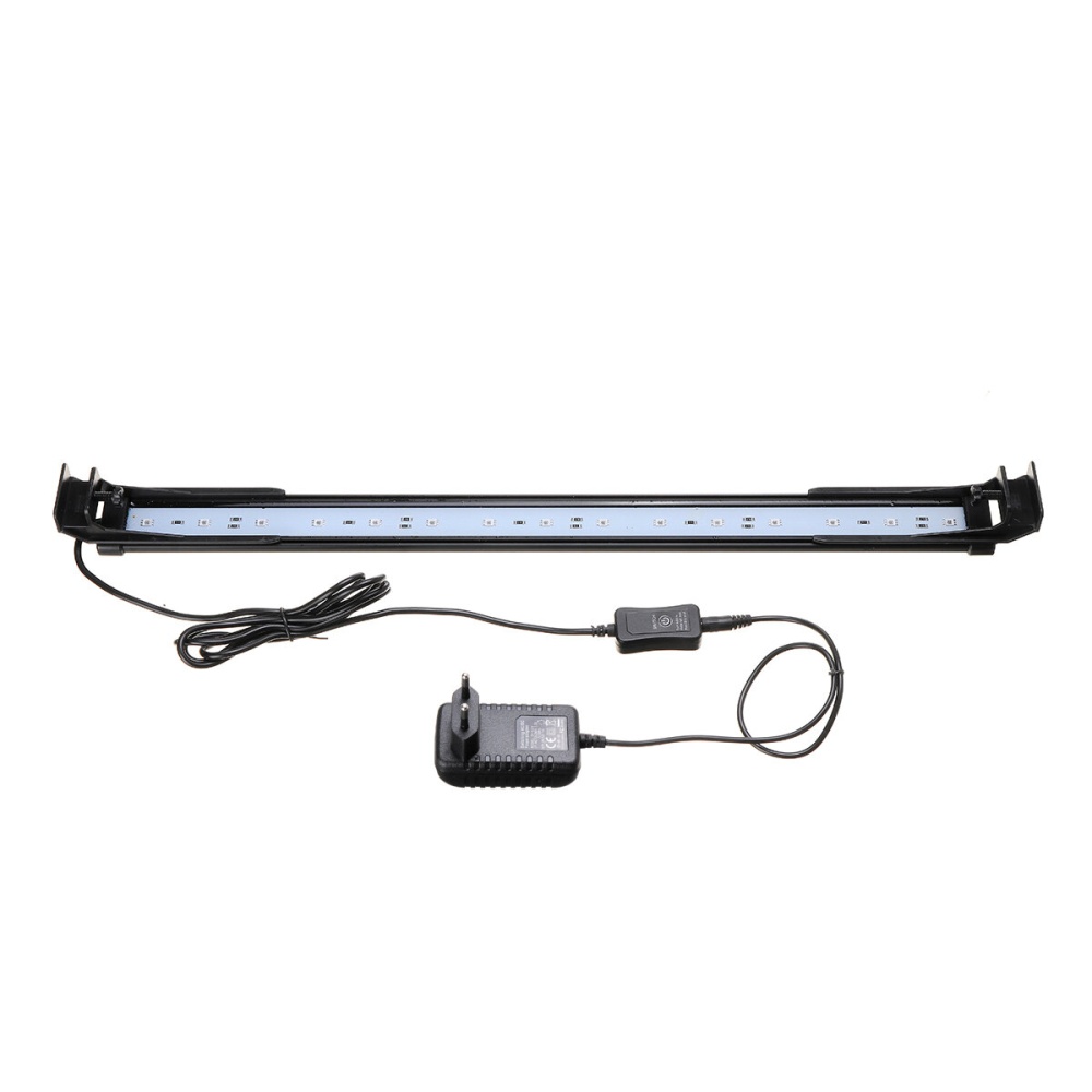 52CM Aquarium Cover Lighting Color Change Dimmable LED Light Bar Suitable for Aquarium/Fish Tank with Remote Control - EU Plug - Image 2