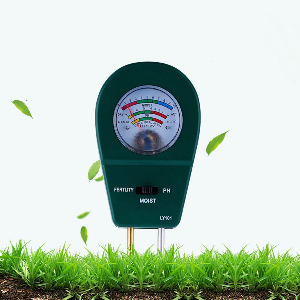 3 in 1 Soil Moisture Detector PH Meter Acidity Humidity Fertility Testing Instrument for Greenhouse Flower Greenhouse Planting - Image 2