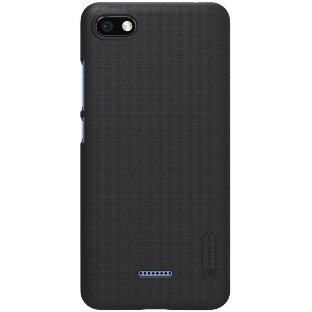 NILLKIN Frosted Shockproof Non Slip Wear Resistant PC Protective Case For Xiaomi Redmi 6A Non-original - Black - Image 2