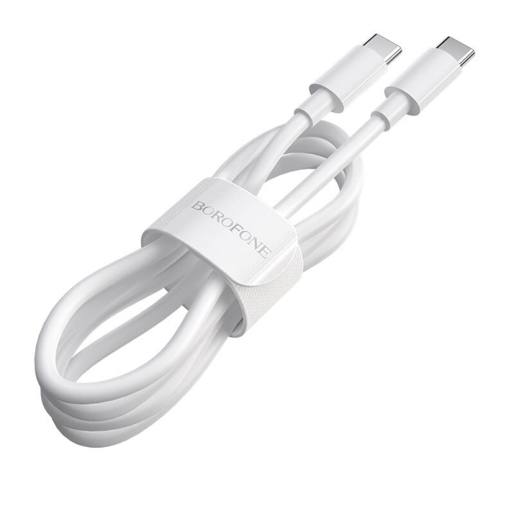 BOROFONE BX44 100W 20V/5A PD USB-C to USB-C Charging Data Cable for Samsung Galaxy Note S20 ultra Huawei Mate40 OnePlus 8 Pro - 1M - Image 2