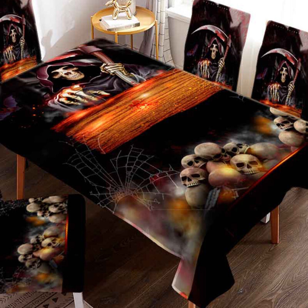 Rectangle  Tablecloth Cover Table Cover Banquet Party Home Dinner - 140*180cm Type A - Image 2