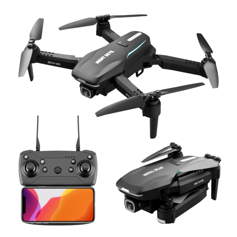 Night Devil 2003 GPS With 4K 5G 1080P Ajustable Camera 15mins Flight Time Optical Flow Positioning Foldable RC Quadcopter Drone RTF 3 batter - Image 2