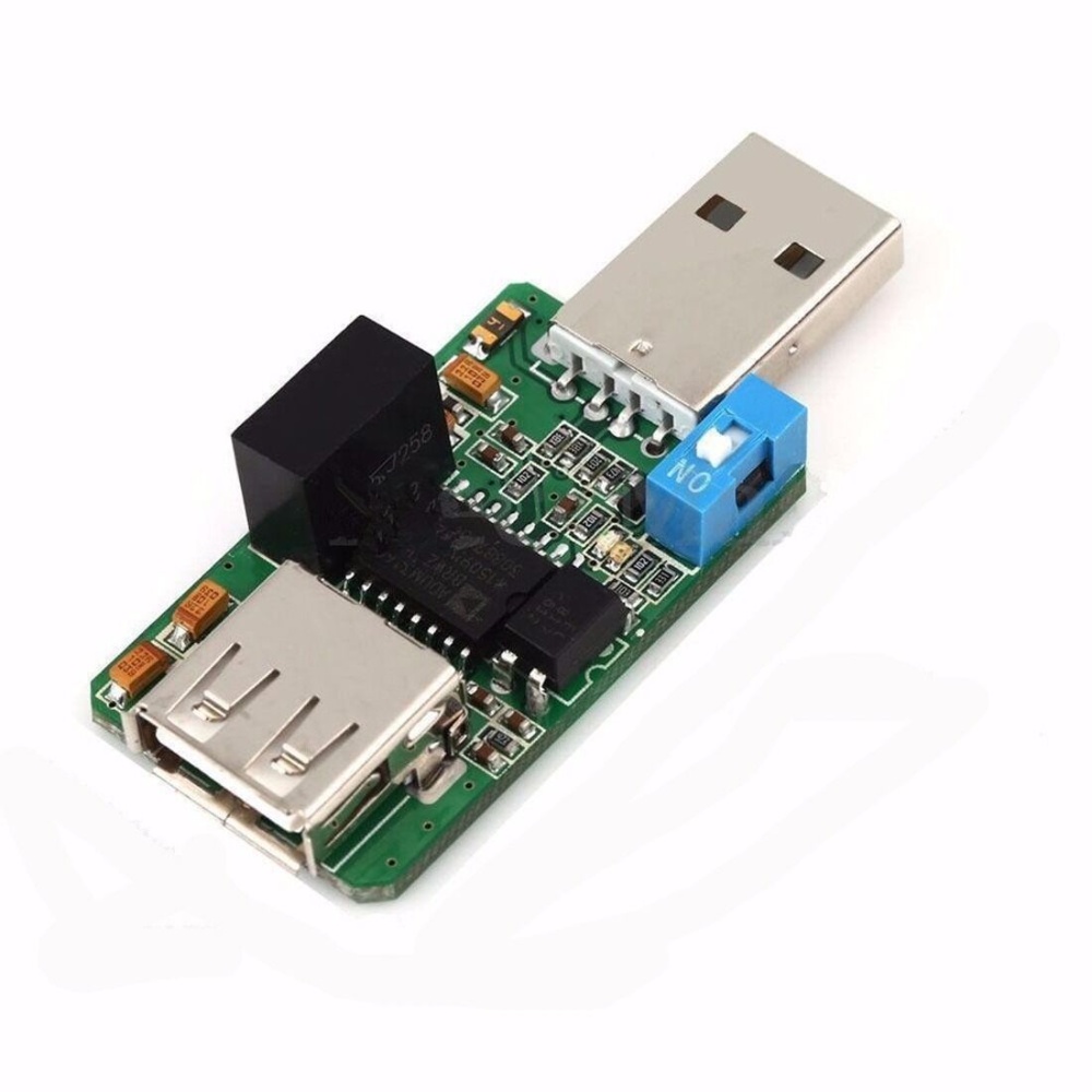 1500V USB to Isolator Board Protection Isolation ADUM4160 ADUM3160 Module(Green Board) green