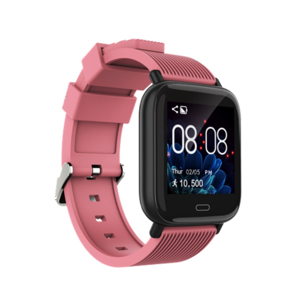 G20 Smart Bracelet Band 1.3inch Color Screen with Heart Rate Monitor ECG Blood Pressure Fitness Tracker pink