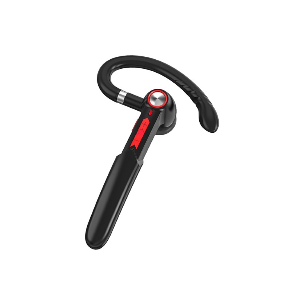 Me-100 Bluetooth Headset Wireless Portable Stereo Hd With Microphone Black red