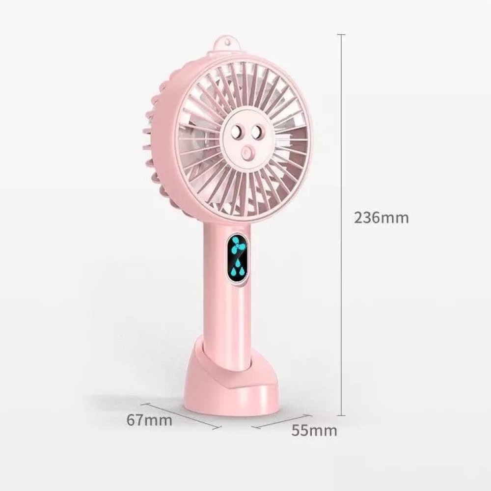 Portable Fan Water Mist Maker Mini Cooler Usb Small Fan Cooling Face Fan Sprayer Steamer Water Cooler USB Fan Cooler Mini Fan - White - Image 2