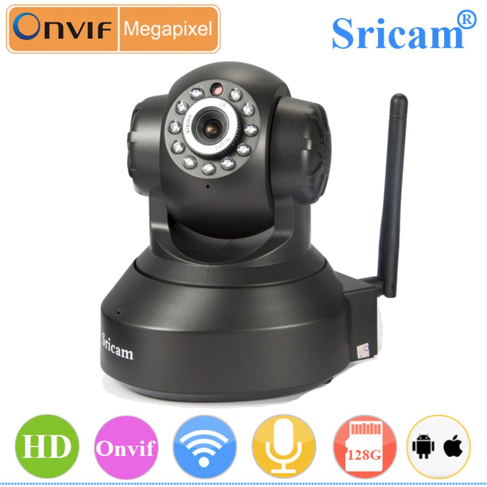 Sricam SP005 720P HD Wifi IP Camera US Plug - Image 2