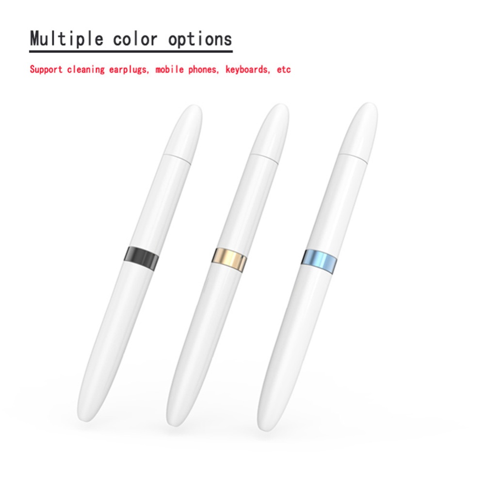 Portable Bluetooth-compatible Headset Cleaning Pen Phone Brush Computer Keyboard Multi-functional Set blue - Image 2