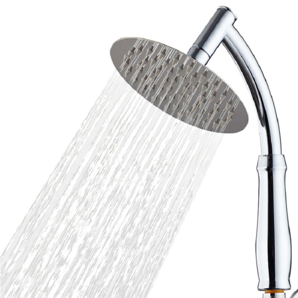 KC-SH531 Rotatable Stainless Steel Top Rainfall Pressure Shower Head Bathroom Sprinkler Top Shower Head - Image 2