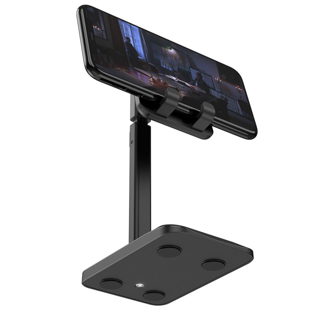 HOCO PH27 Desktop Telescopic Height Adjustable Lazy Phone Holder Mount Tablet Stand For 4.7-10.0 Inches Smart Phone Tablet For iPhone SE 2020 For iPa - Image 2