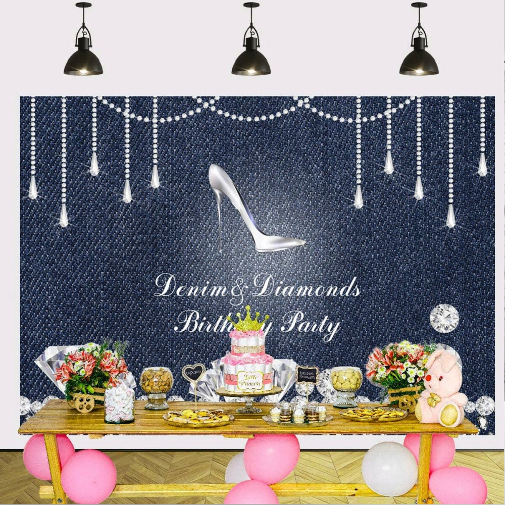 Happy Birthday Photography Backdrop Photo Background Studio Home Party Decor Props - 150*100CM - Image 2