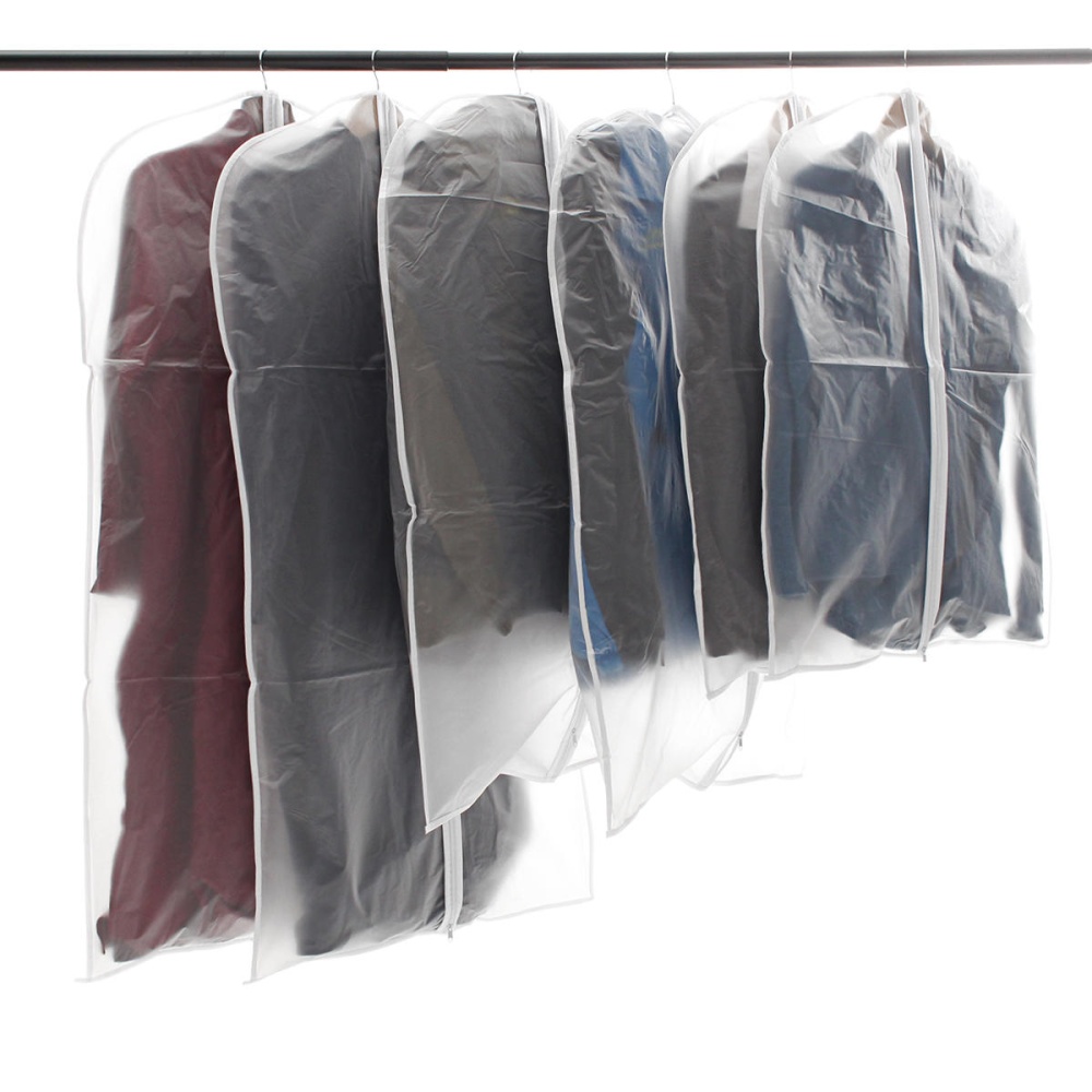 10x Suit Travel Garment Bag Dress Storage Clothes Cover Coat Jacket Zipper - L - Image 2