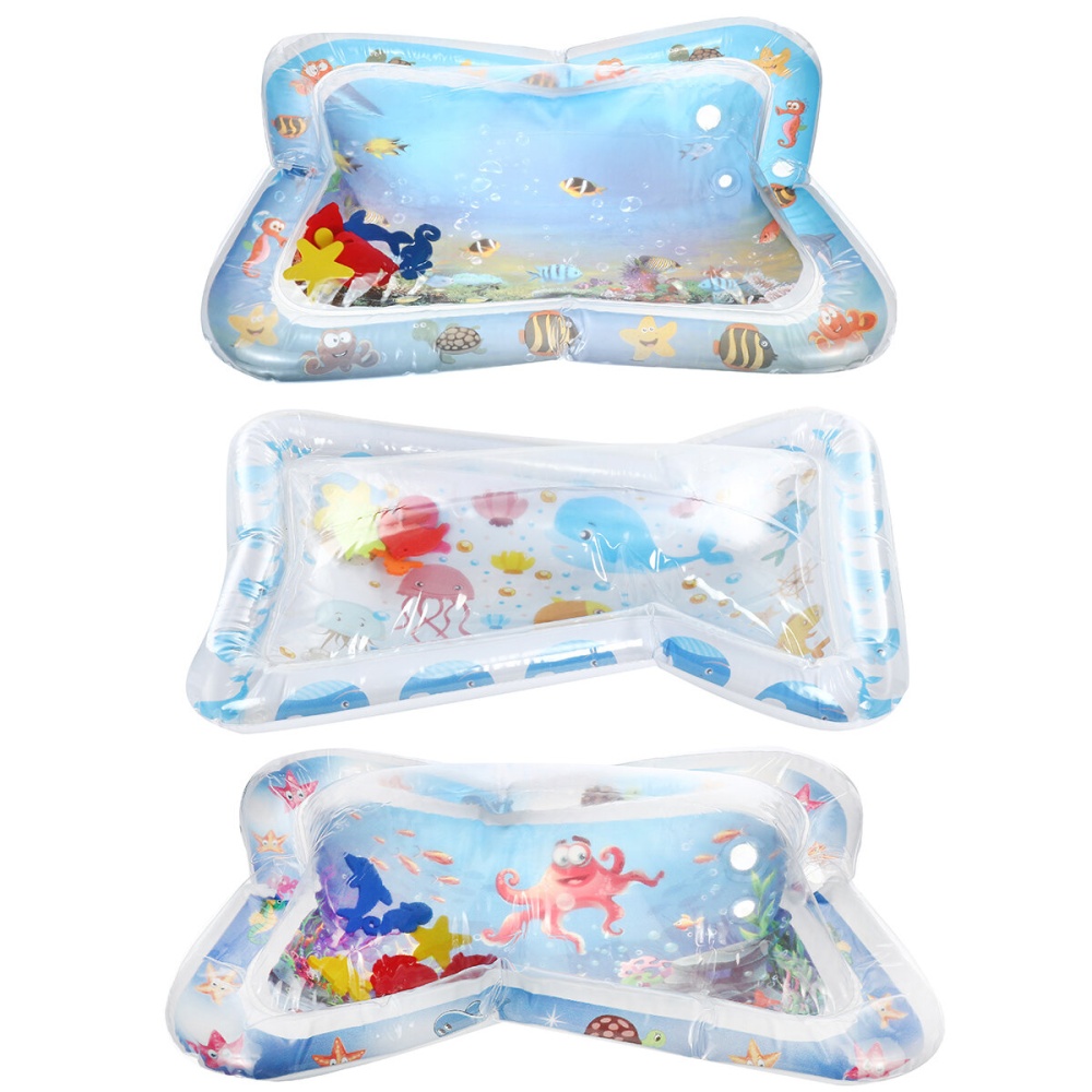 PVC Inflatable Baby Water Cushion Air Mattress Summer Cool Kids Fun Ice Mat - #1 - Image 2