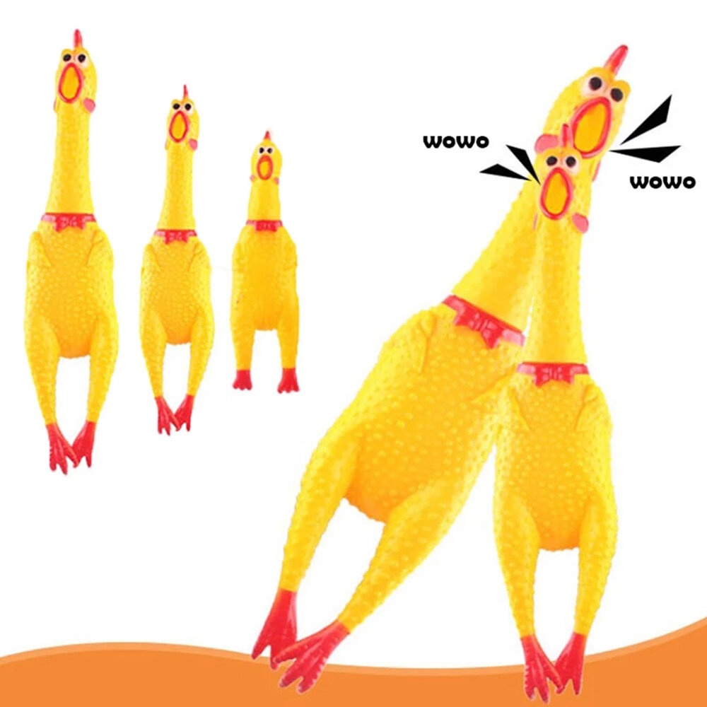 Screaming Chicken Dog Toys Squeeze Sound Pet Cat Toy Dogs Toys for Large Dogs Pet Toy Supplies Small Dogs - S - Image 2