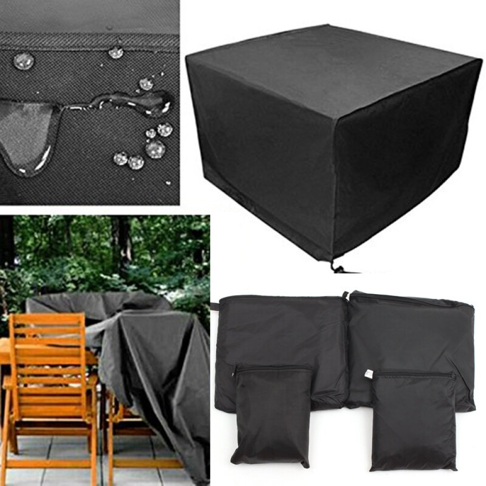 Outdoor Patio Garden Furniture Waterproof Cover 210D Oxford Rain Dust Table Chair Shelter Protector - L