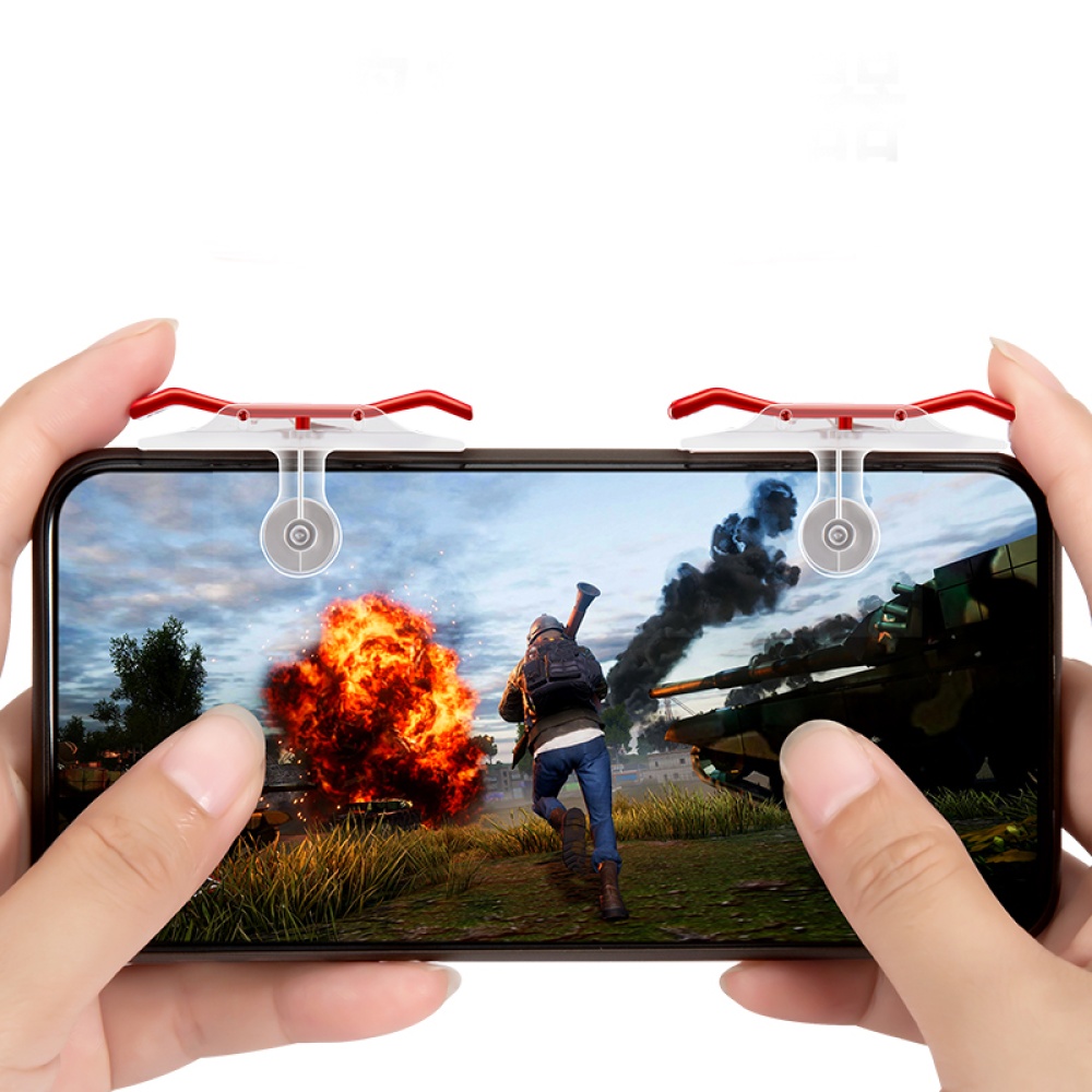 Gamepad Joystick for PUBG Mobile Controller L1 R1 Shoot Handle Knives Out Trigger Fire Game Transparent - Image 2