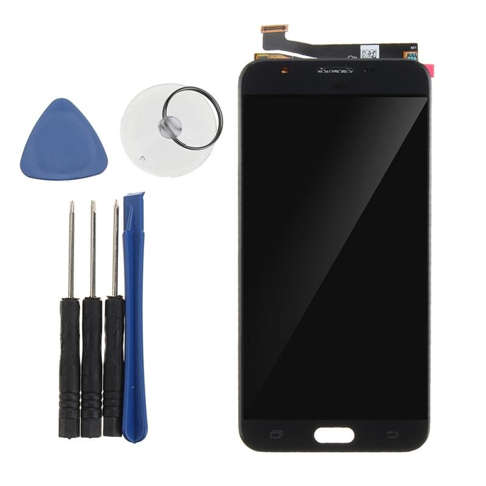 Full Assembly LCD Display+Touch Screen Digitizer Replacement With Repair Tools For Samsung Galaxy J7 2017 - Grey - Image 2