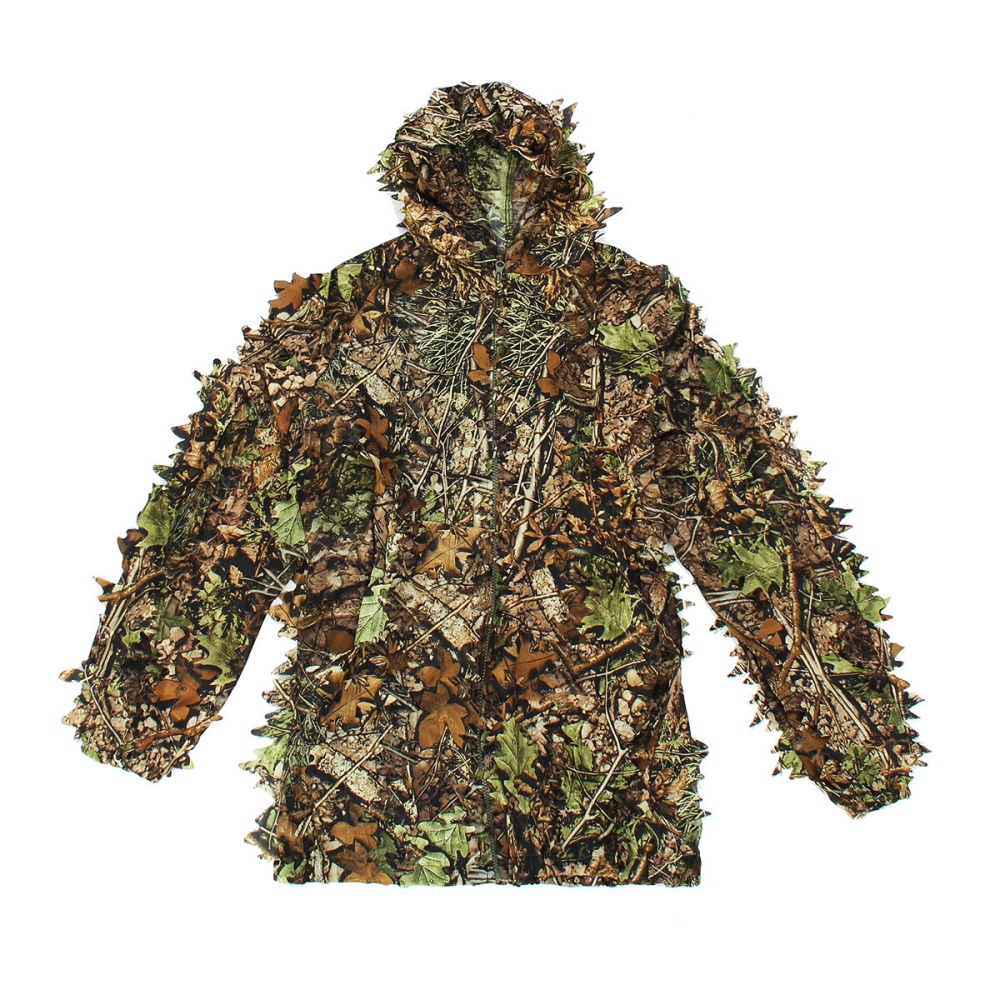 OUTERDO 3D Leaves Woodland Camouflage Clothing Army Military Clothes and Pants for Jungle Hunting Shooting Airsoft Wildlife - Image 2