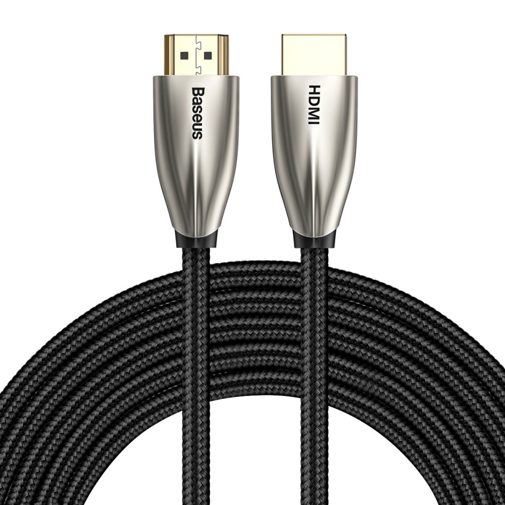 Baseus Horizontal AKHDMI Male to 4KHDMI Male Adapter Data Cable for Notebook TV - 2M - Image 2