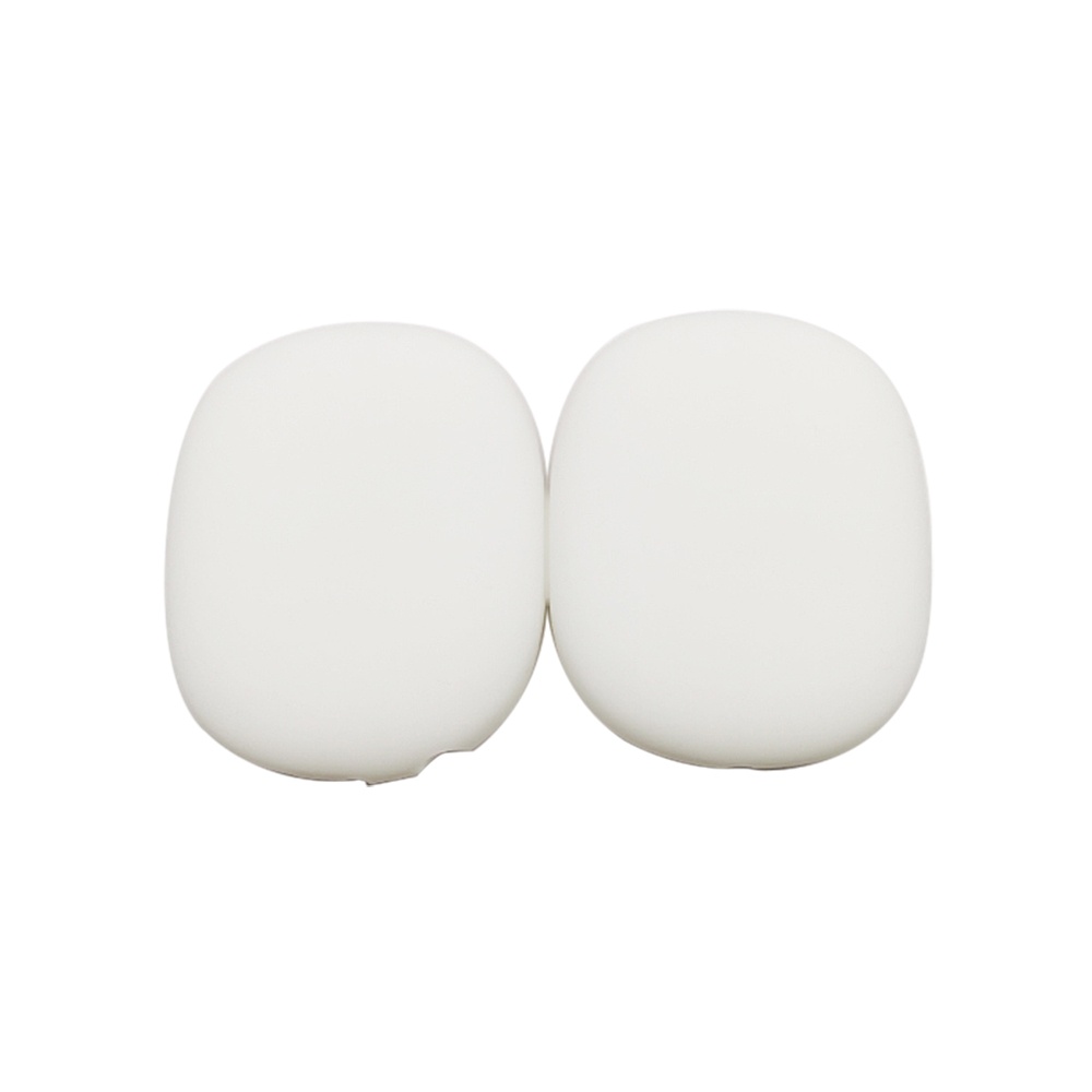 Headset Protective Shell Compatible for Airpods Max Earpad Case Silicone Headphones Cover white