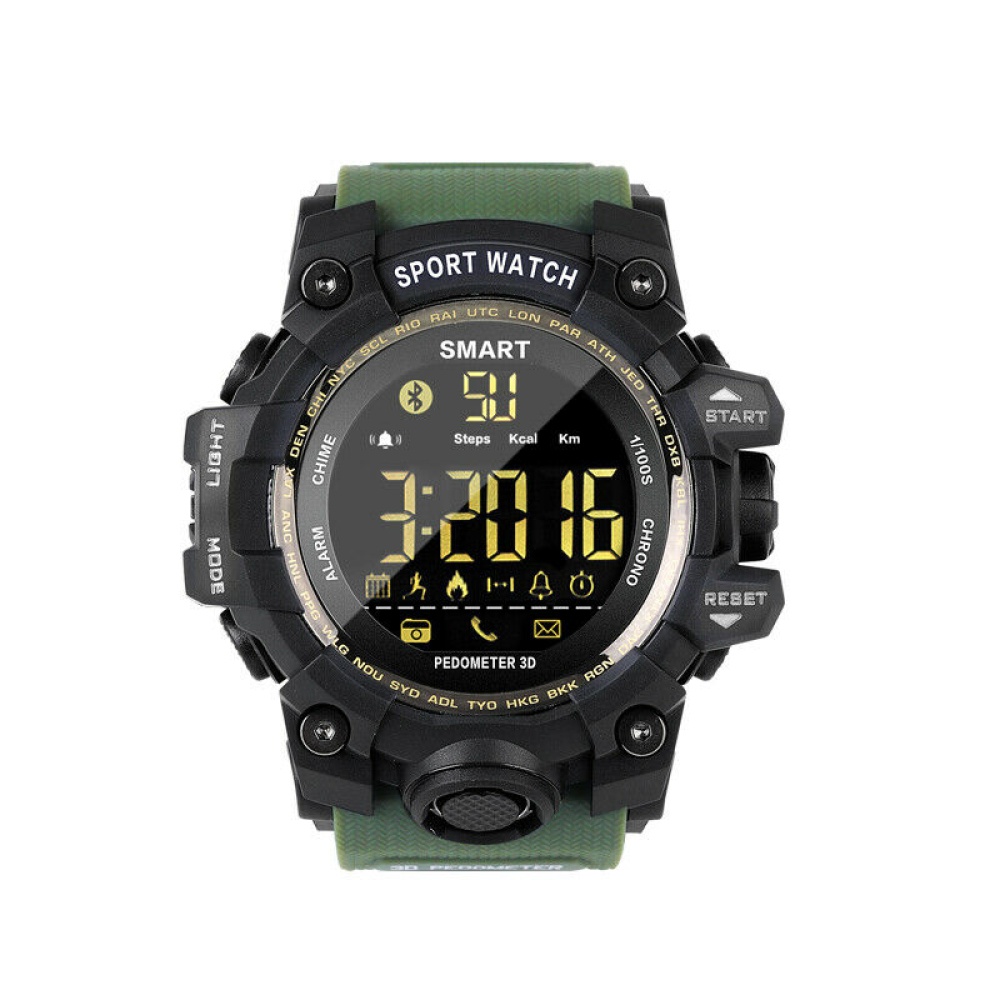 EX16S Imperméable Smart Sport Watch Vert