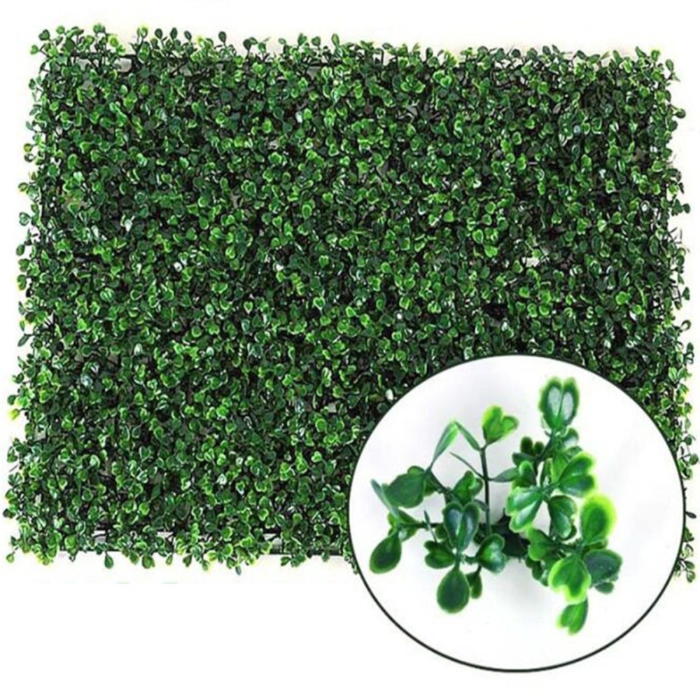 40x60cm Artificial Plant Wall Fence Vertical Garden Panel Decorations Foliage Hedge - #1 - Image 2