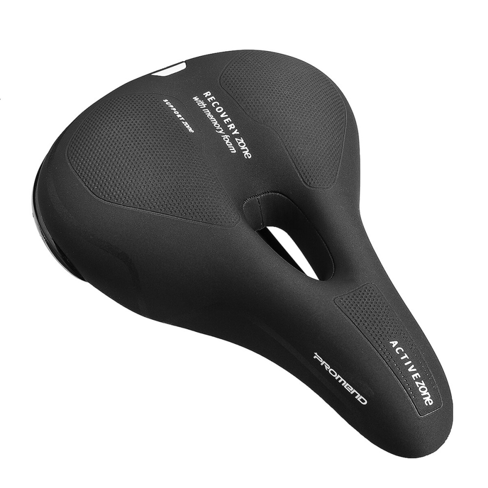 BIKIGHT Comfort Bike Saddle Wide Waterproof Breathable Memory Foam Replacement Bike Seat Universal for Women Man Adult Kids - Image 2