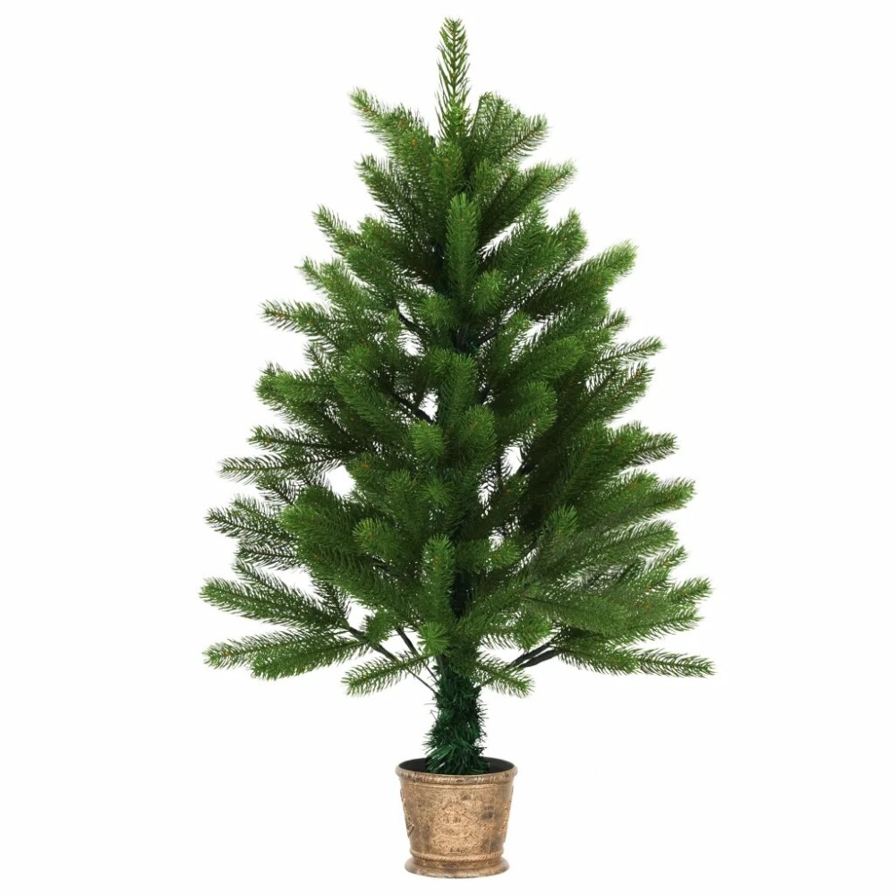 90cm  Tree Artificial Holiday Tree for Home, Office, Party Decoration,  Decoration with 200 Branches, Easy Assembly, Stable Stand