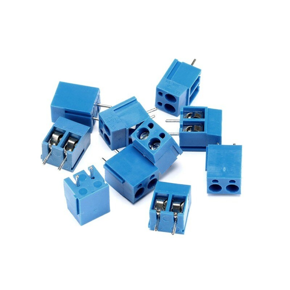 100pcs 2Pin 3pin 4Pin Wire Terminal Copper 5mm Pitch PCB Screw Terminal Block Connectors 300V 16A - Image 2