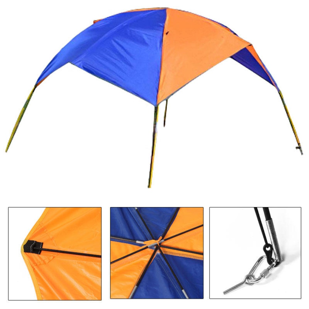 Sun Shelter Fishing Tent Inflatable boat Rubber Boat for 2 person Boat Awning - Image 2