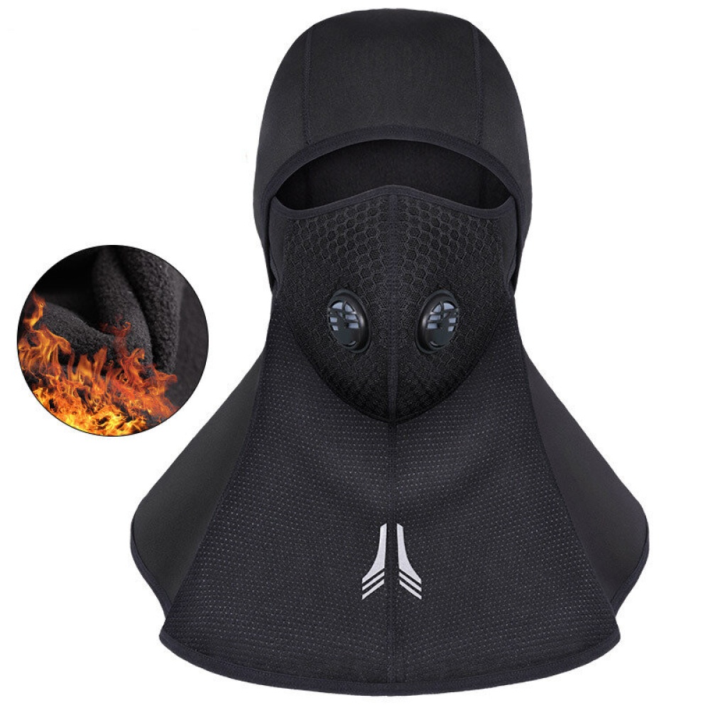 WHEEL UP Full Face Scarf Cycling Neck Head Balaclava Windproof Waterproof Face Mask Head Cap Outdoor Sports Ski - Grey