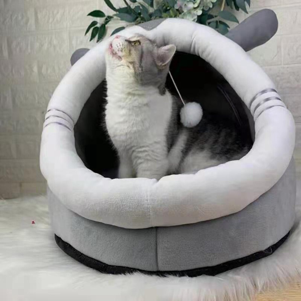 S/M/L Winter Warm Washable Round Soft Pet Warm Mat Sleeping Bed Mat Comfortable Cotton Velvet Round Design Suitable for Small And Medium Pets - S - Image 2