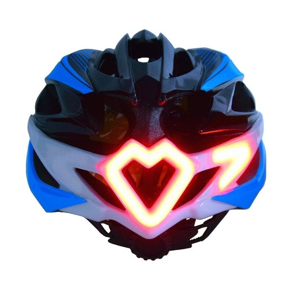 BIKIGHT Smart Bike Helmet Wireless Remote Control with Turn Signal Light Tail Light Breathable Safety Night Riding Warning Helmet - Green - Image 2