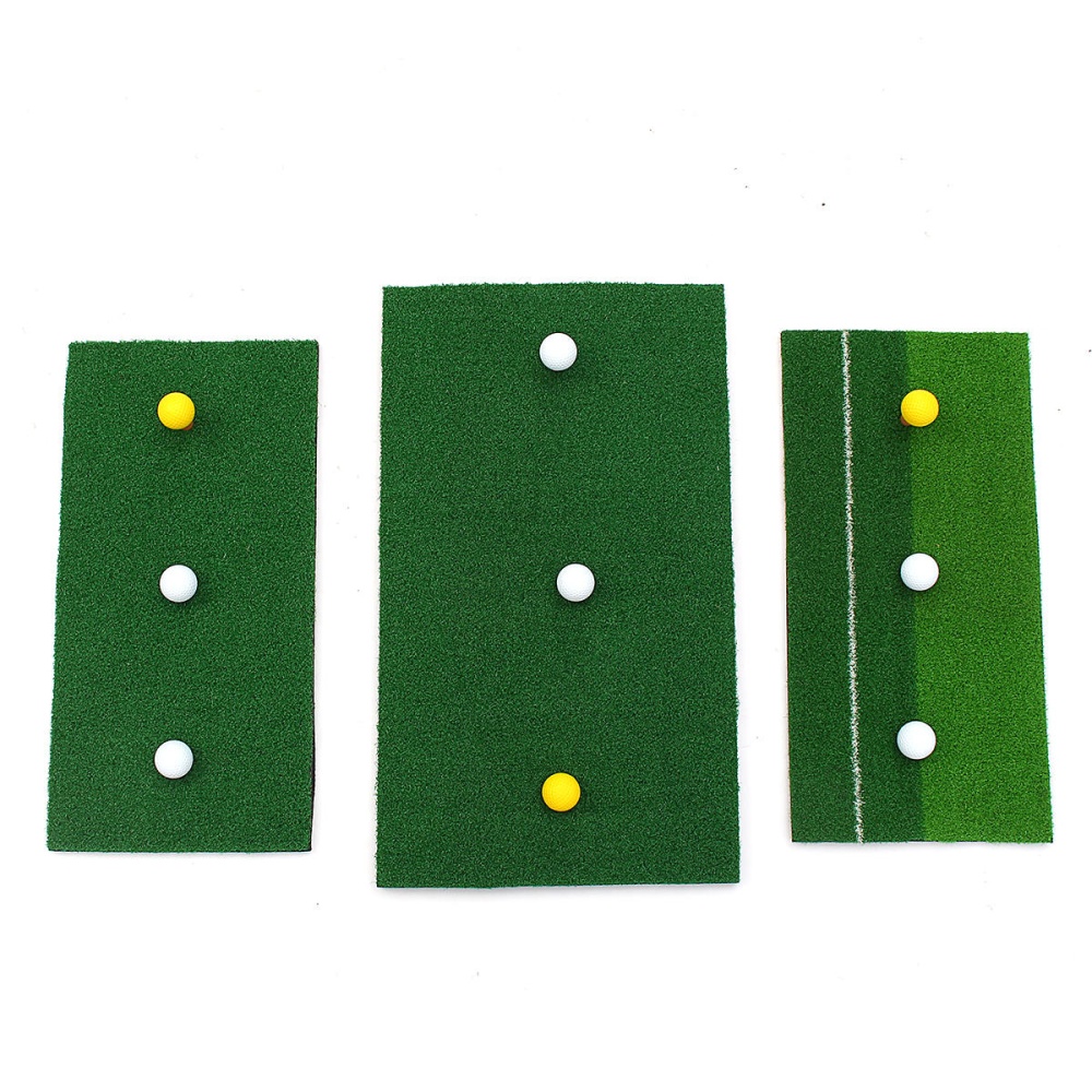 Golf Putting Training Mats Nylon Turf Chipping Driving Practice Mat Indoor - 02 - Image 2