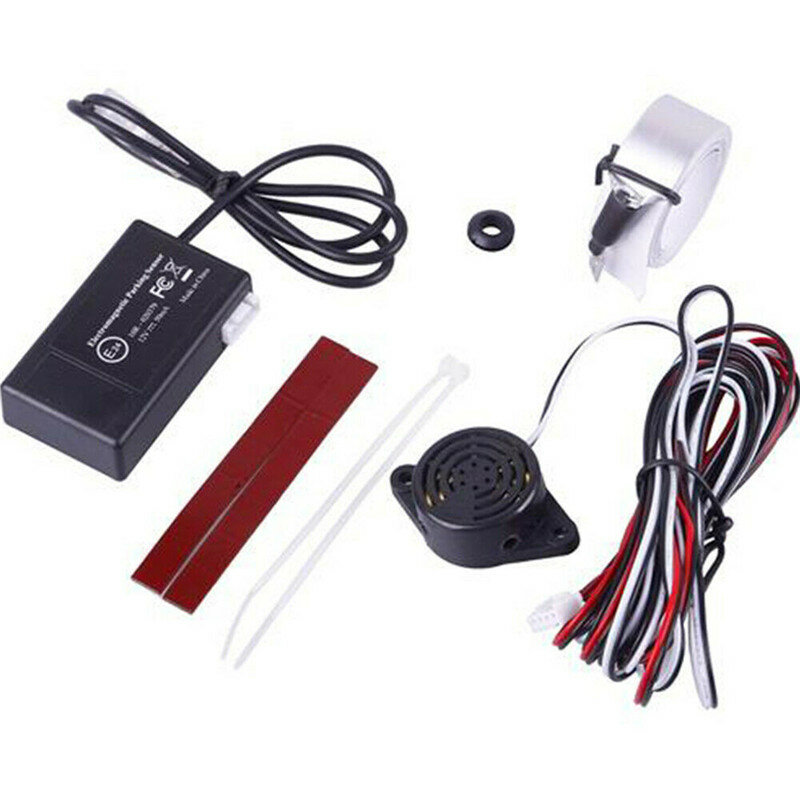 Parking Sensor Car Reverse Backup Front/Side/Rear Radar Sound Alert Alarm Kit - Image 2