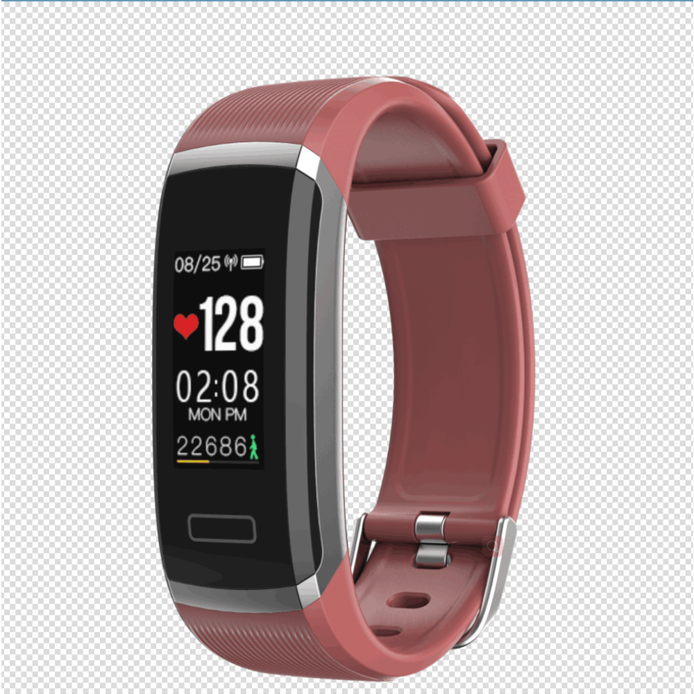 Bracelet de traqueur de sport GT101(Rouge)