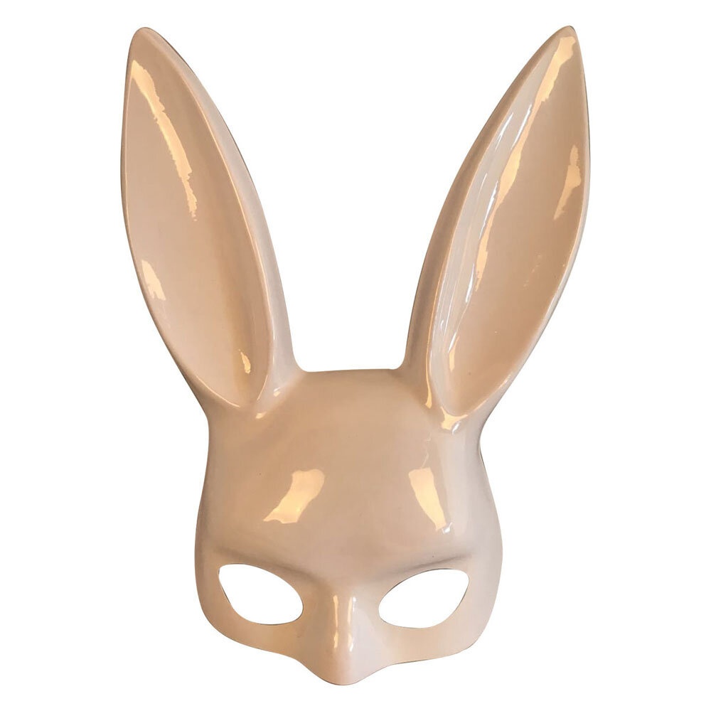 Bunny Mask Laides  Party Bar Nightclub Costume Rabbit Ears Mask Masquerade Birthday Party Masks - Black Light - Image 2