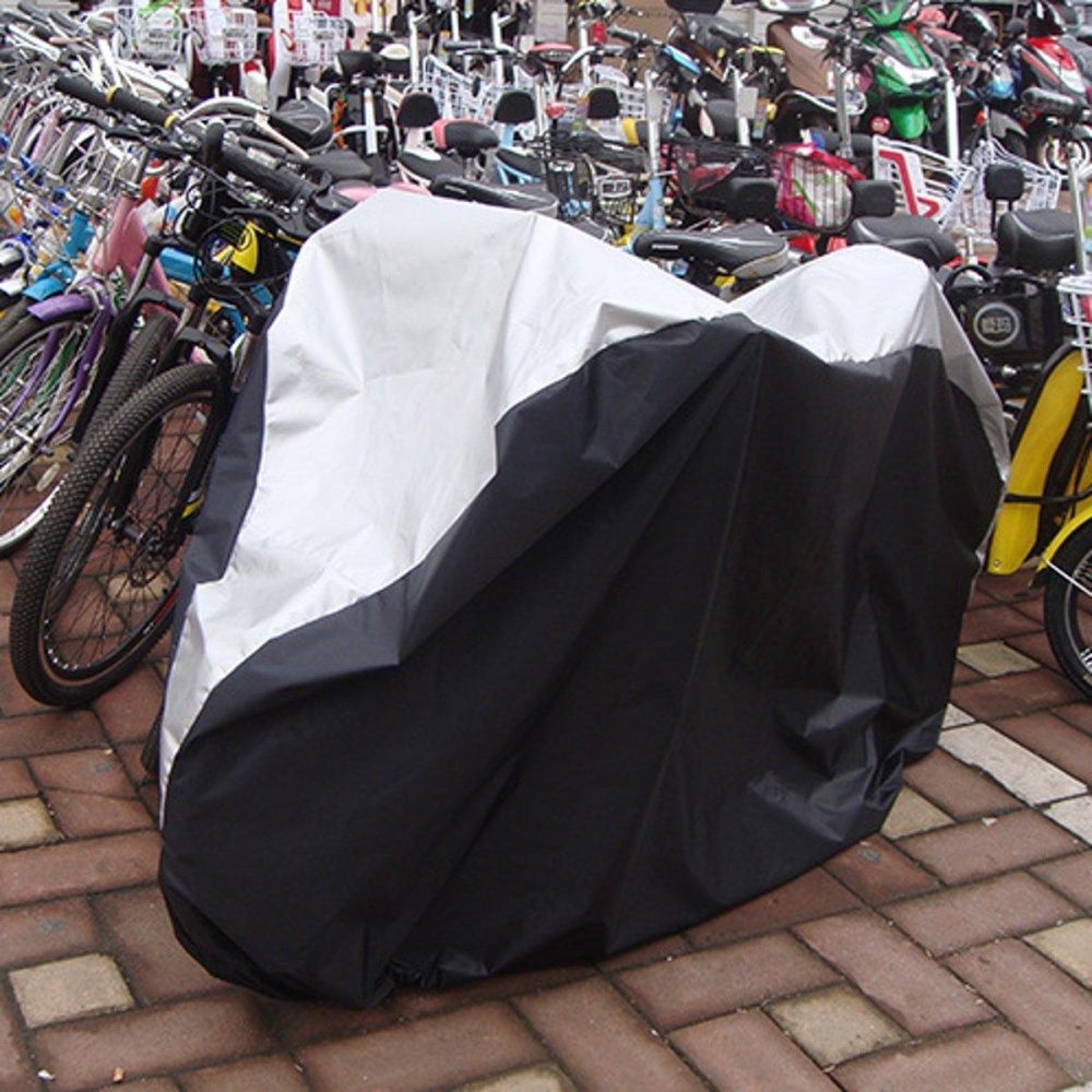 BIKIGHT 190T Polyester Taffeta Universal Waterproof Cycling Bicycle Motorbike Cover UV Protection Bike Cover - S - Image 2