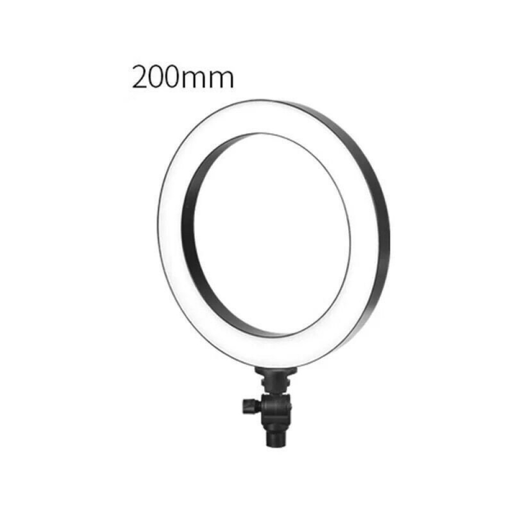 Mobile Phone Live Stand Fill Light Tripod LED Ring Light for Selfie Stick - 16cm - Image 2