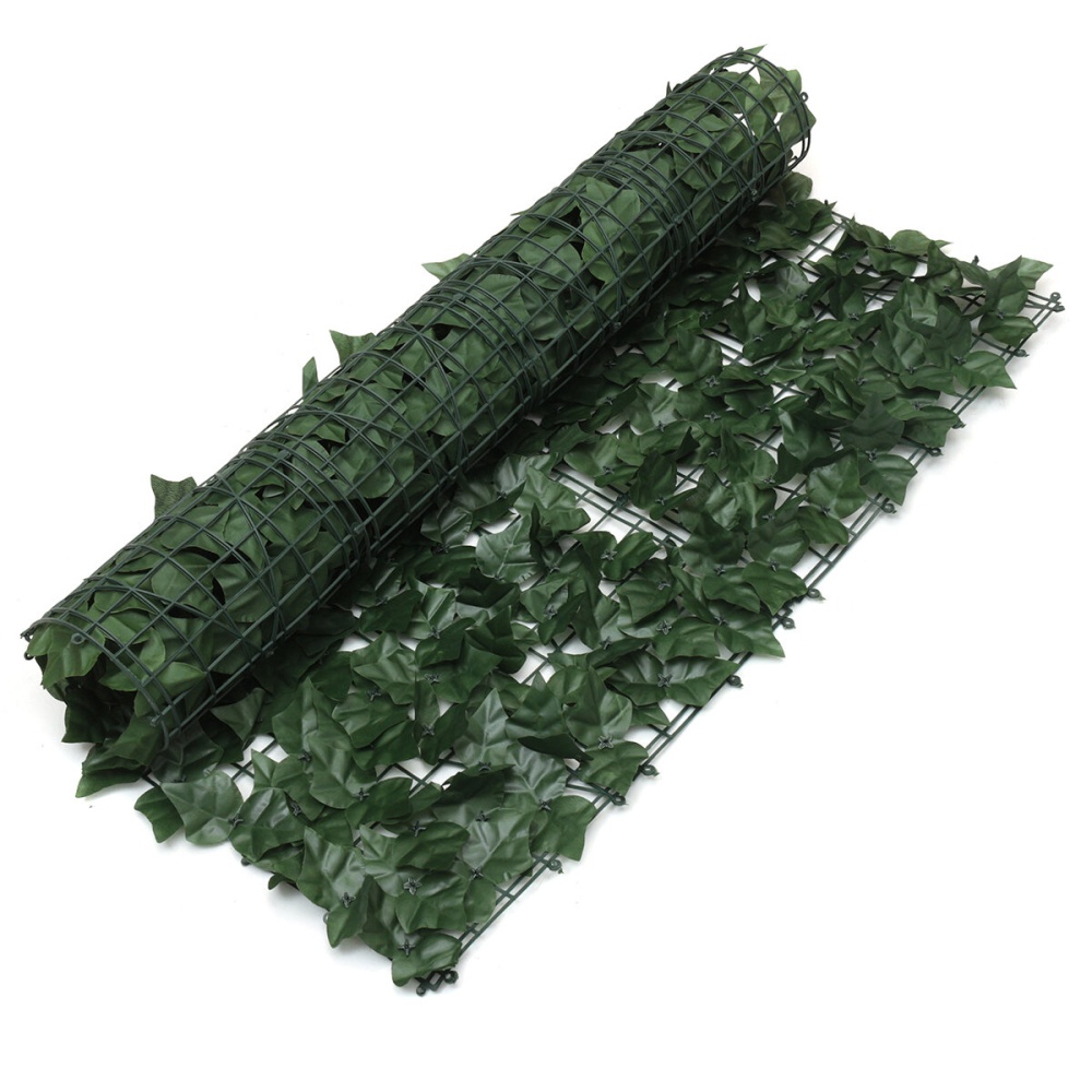 Artificial Faux Ivy Leaf Privacy Fence Screen Hedge Decor Panels Garden Outdoor - #1 - Image 2