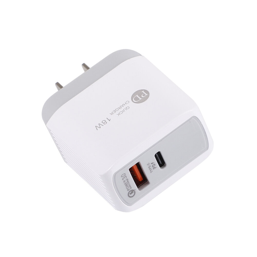 USB Charger QC3.0 PD18W Fast Charging For iPhone XS 11Pro Huawei P30 P40 Pro Mi10 S20+ Note 20 - EU Plug - Image 2