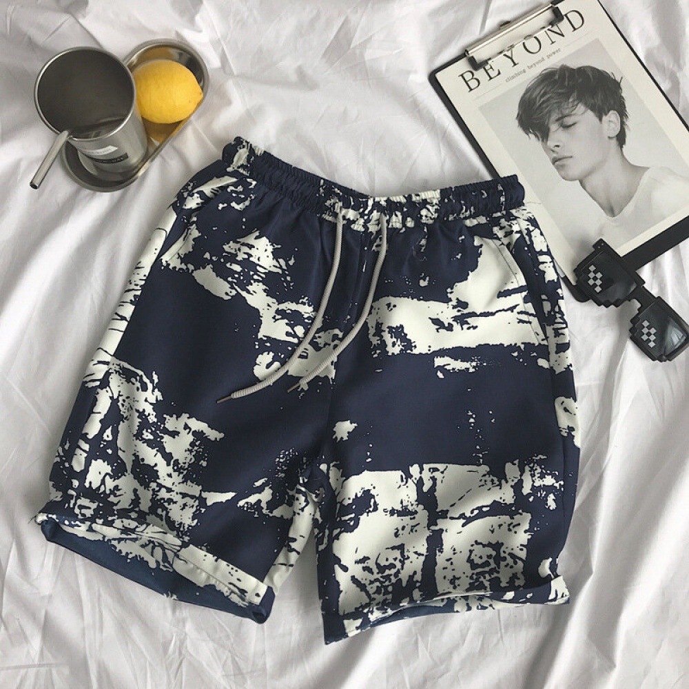 Men's Casual Printed Shorts - 3XL 02